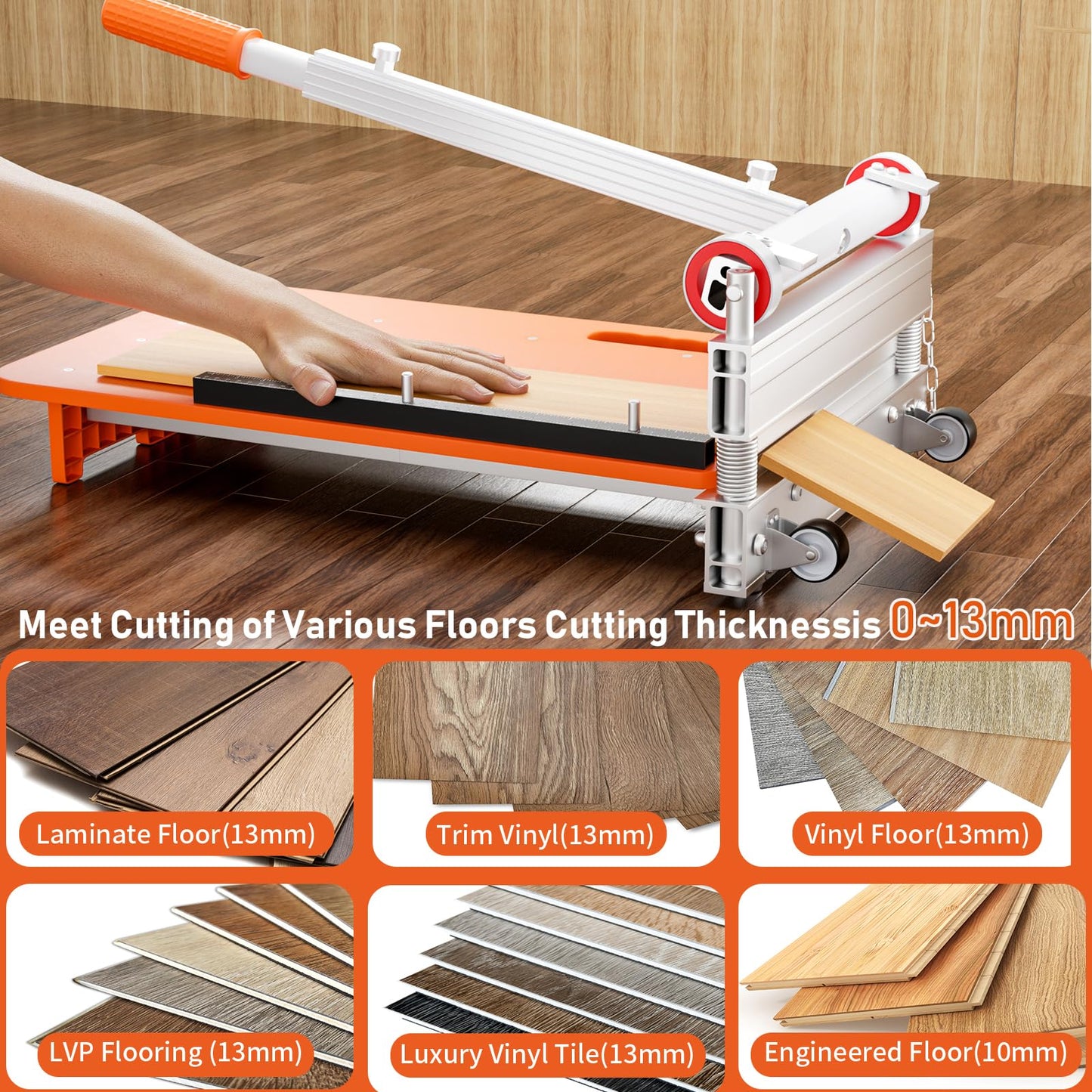 NAACOO NAACOO 13” Heavy Duty Vinyl Floor Cutter Tool