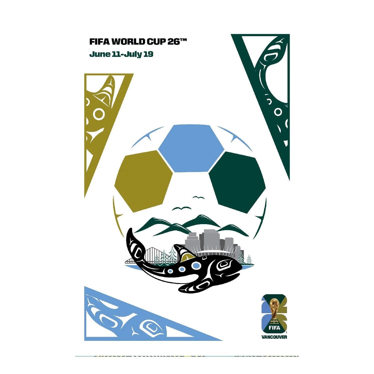 FIFA World Cup 2026™ Vancouver Host City Poster