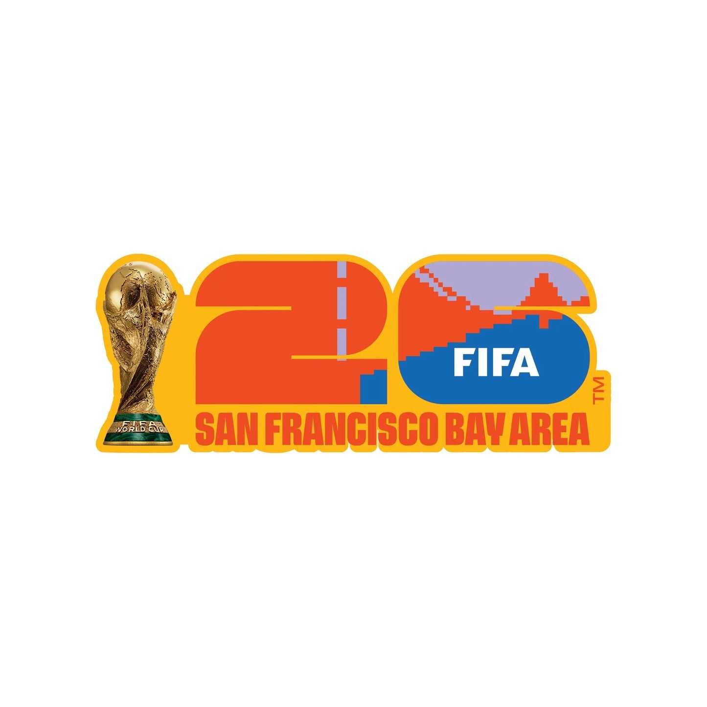 FIFA World Cup 2026™ Host City San Francisco Bay Area Hat Pin