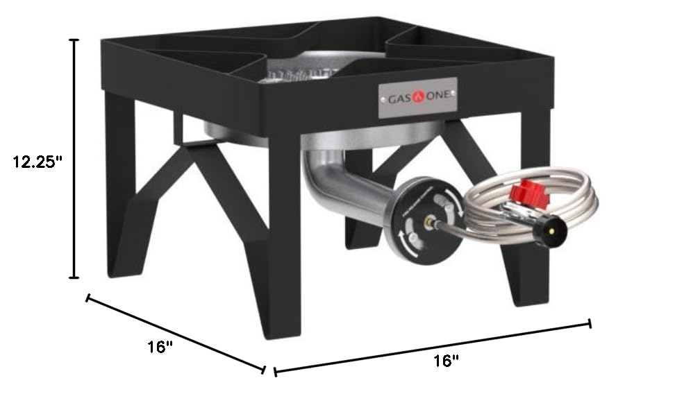 GAS ONE GasOne 200K BTU Heavy-Duty Propane Burner