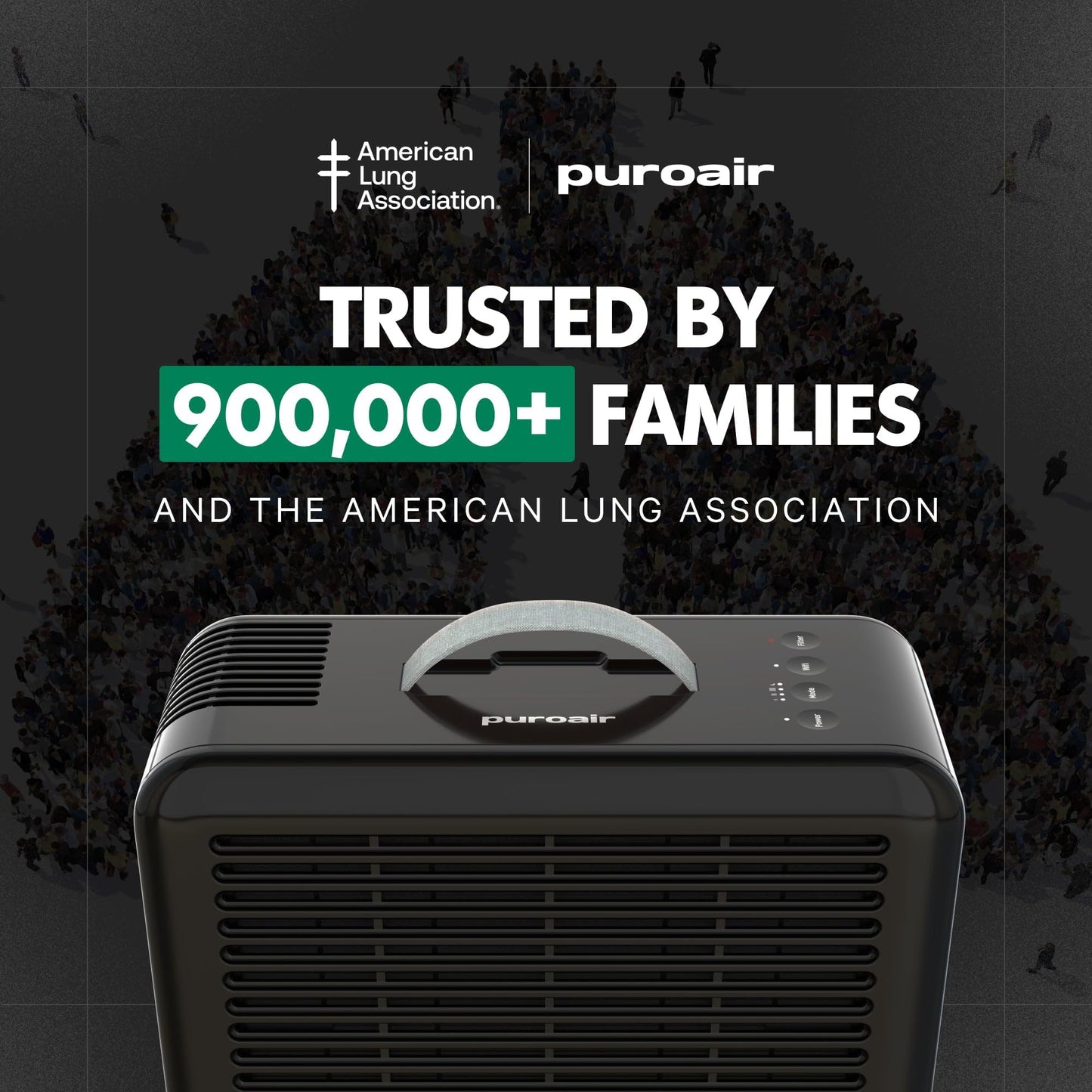 PUROAIR Air Purifier 100i Smart HEPA for Home and Pets