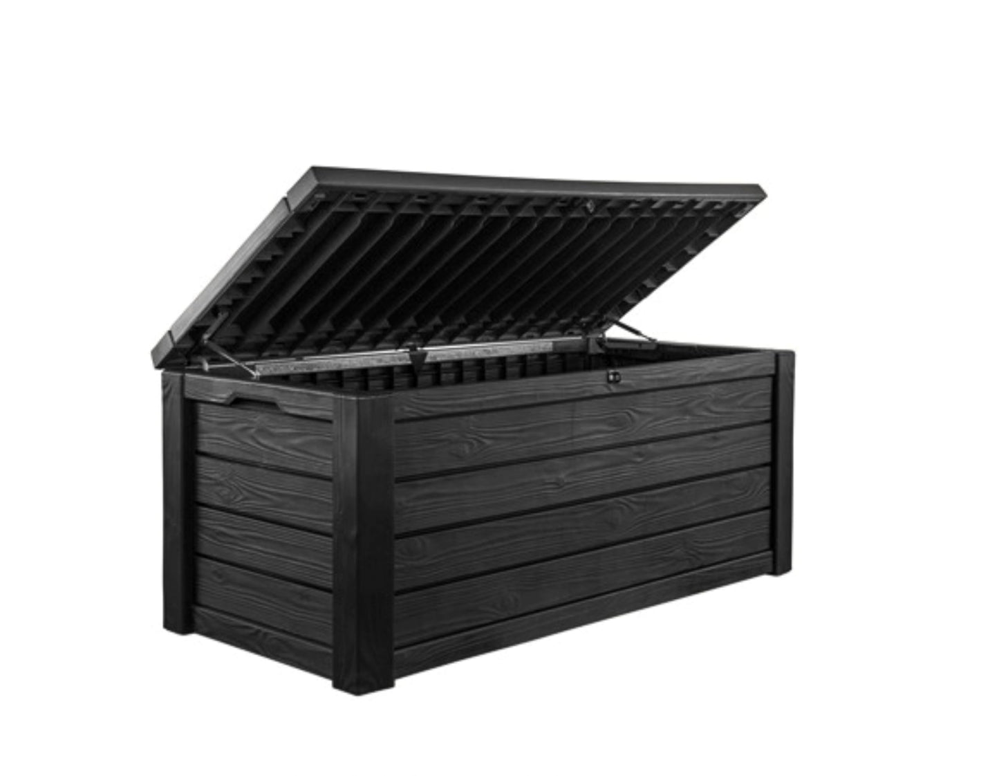 KETER Westwood 150 Gallon Resin Outdoor Storage Box - Dark Grey