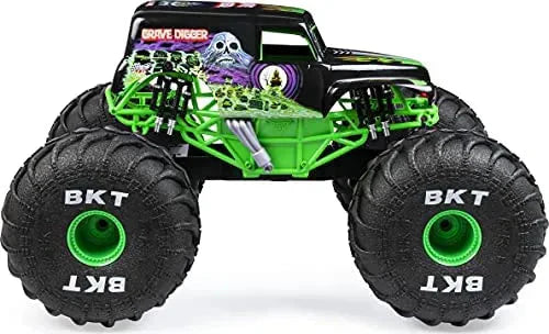 Monster Jam, Official Mega Grave Digger All-Terrain Remote Control Monster Truck with Lights sgtnighsdesigns