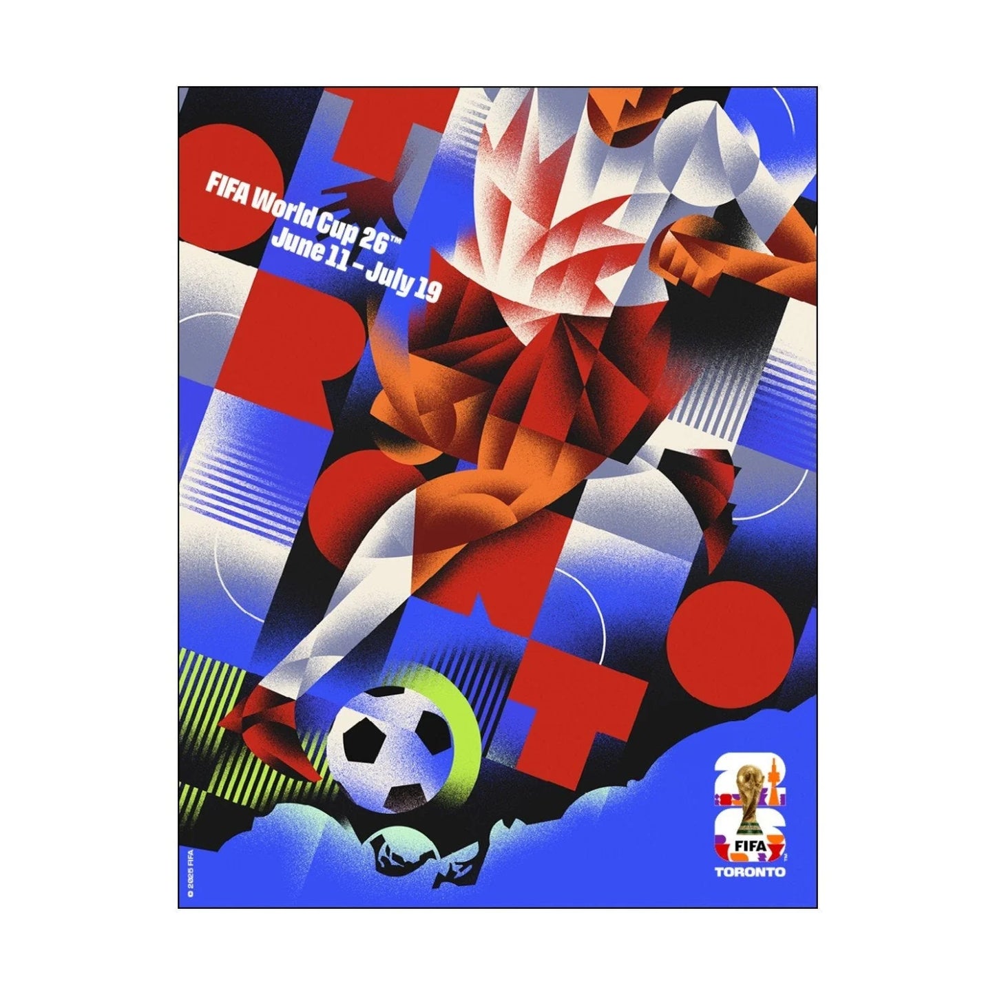 FIFA World Cup 2026™ Toronto Host City Poster