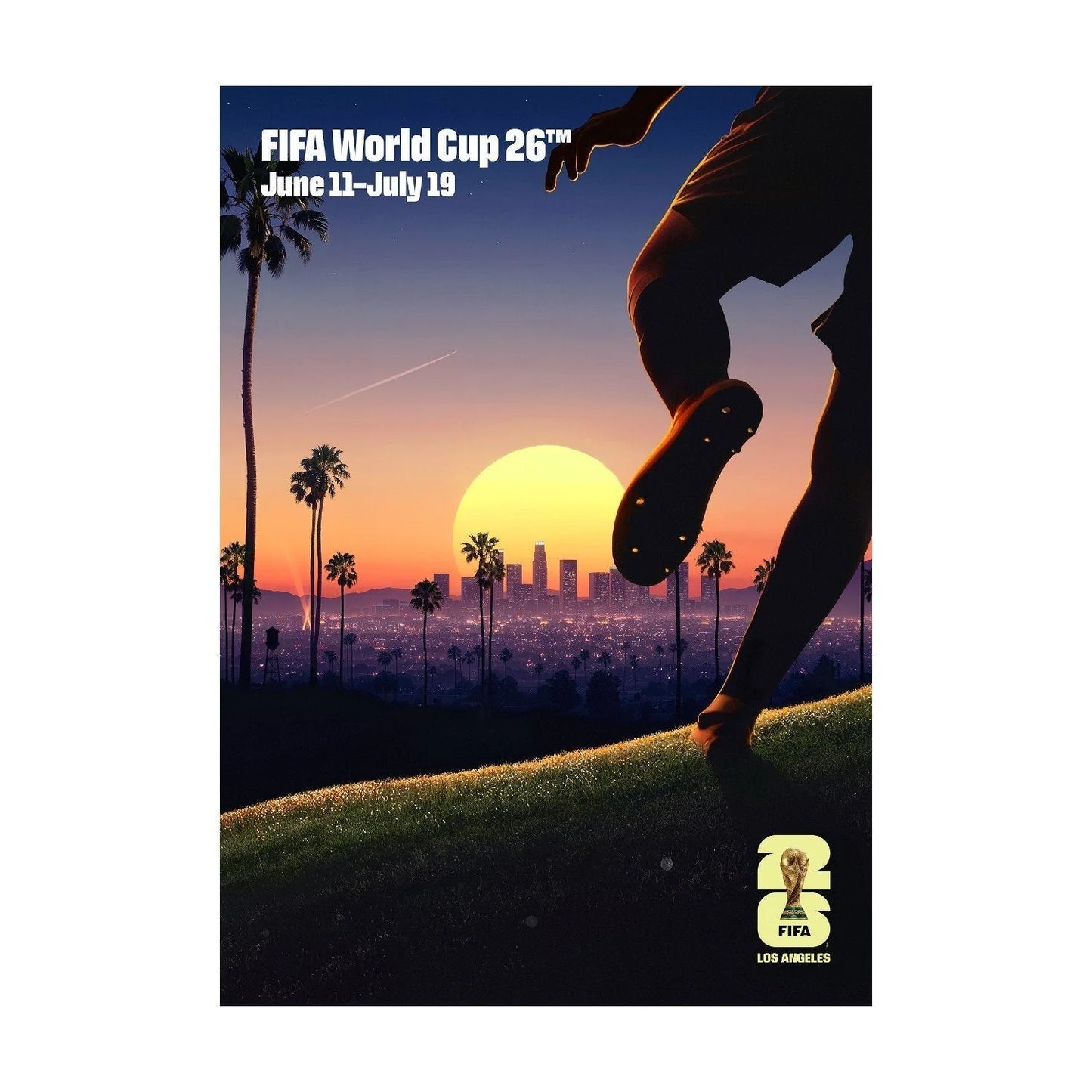 FIFA World Cup 2026™ Los Angeles Host City Poster