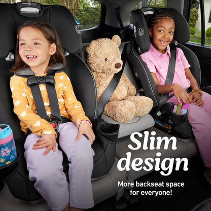 GRACO Slimfit 3-in-1 Convertible Car Seat, Space-Saving Design