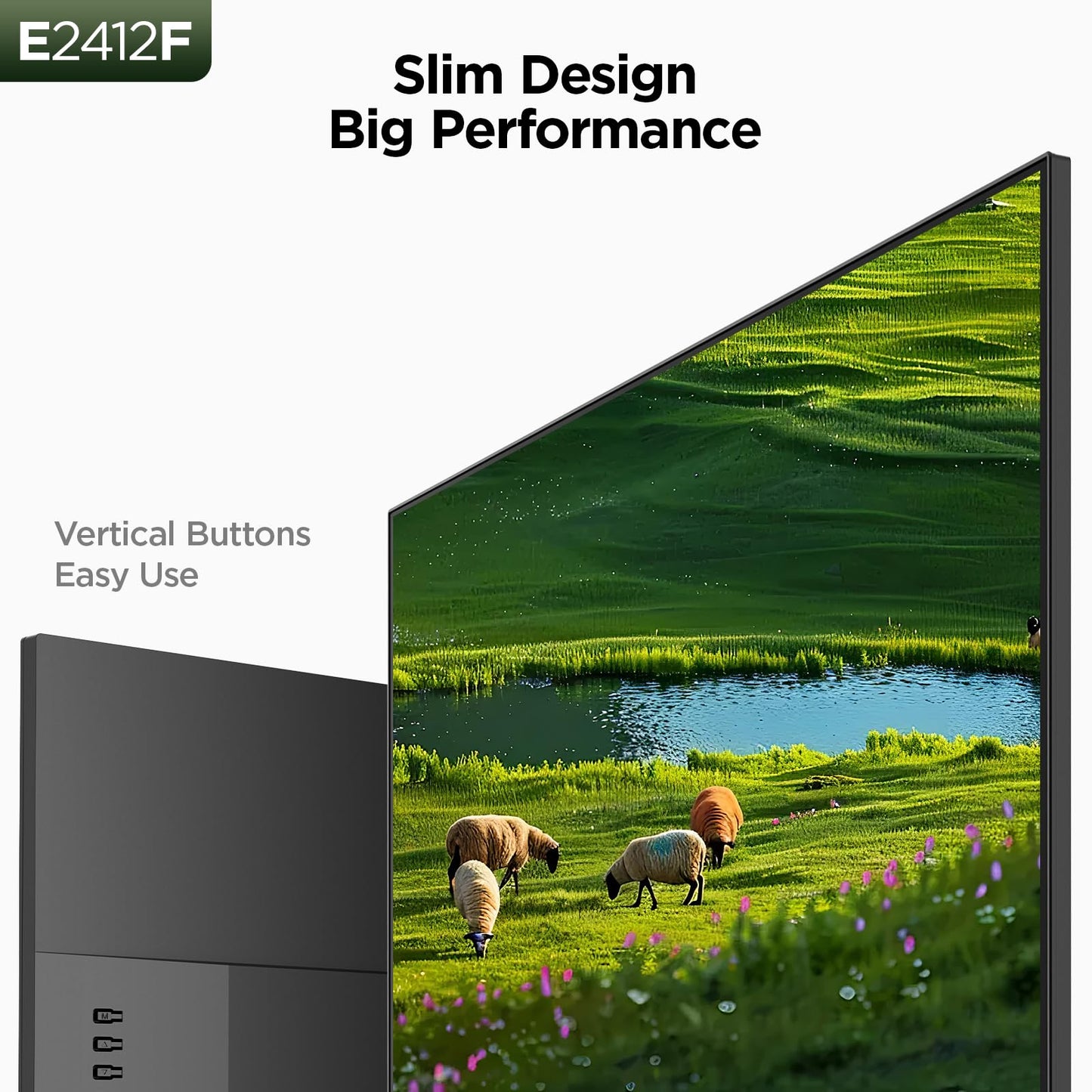 KOORUI E2412F 24" Full HD Computer Monitor 100Hz VA