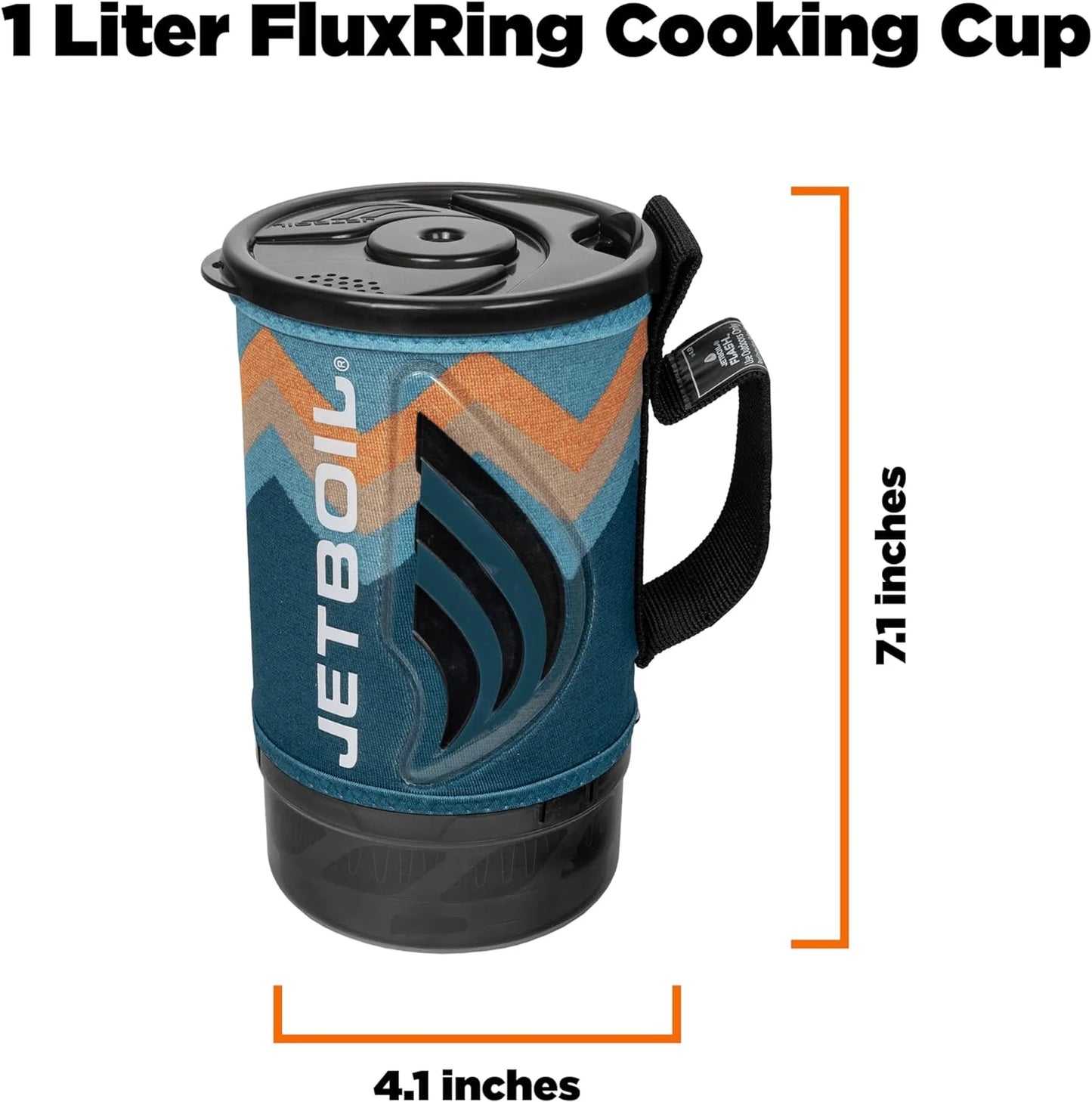 Flash Camping and Backpacking Stove System, Portable Propane/Isobutane Burner with Cooking Cup for Outdoor Trips and Hiking