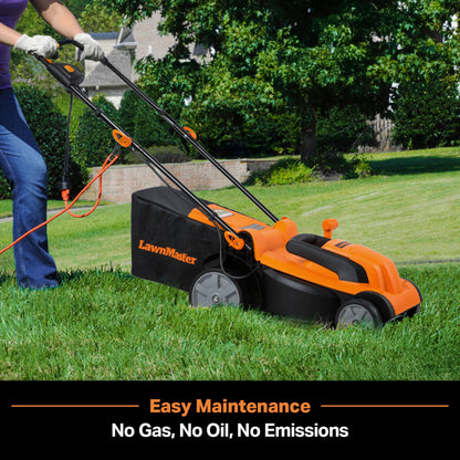 LAWNMASTER MEB1114K Electric Lawn Mower 15-Inch 11AMP