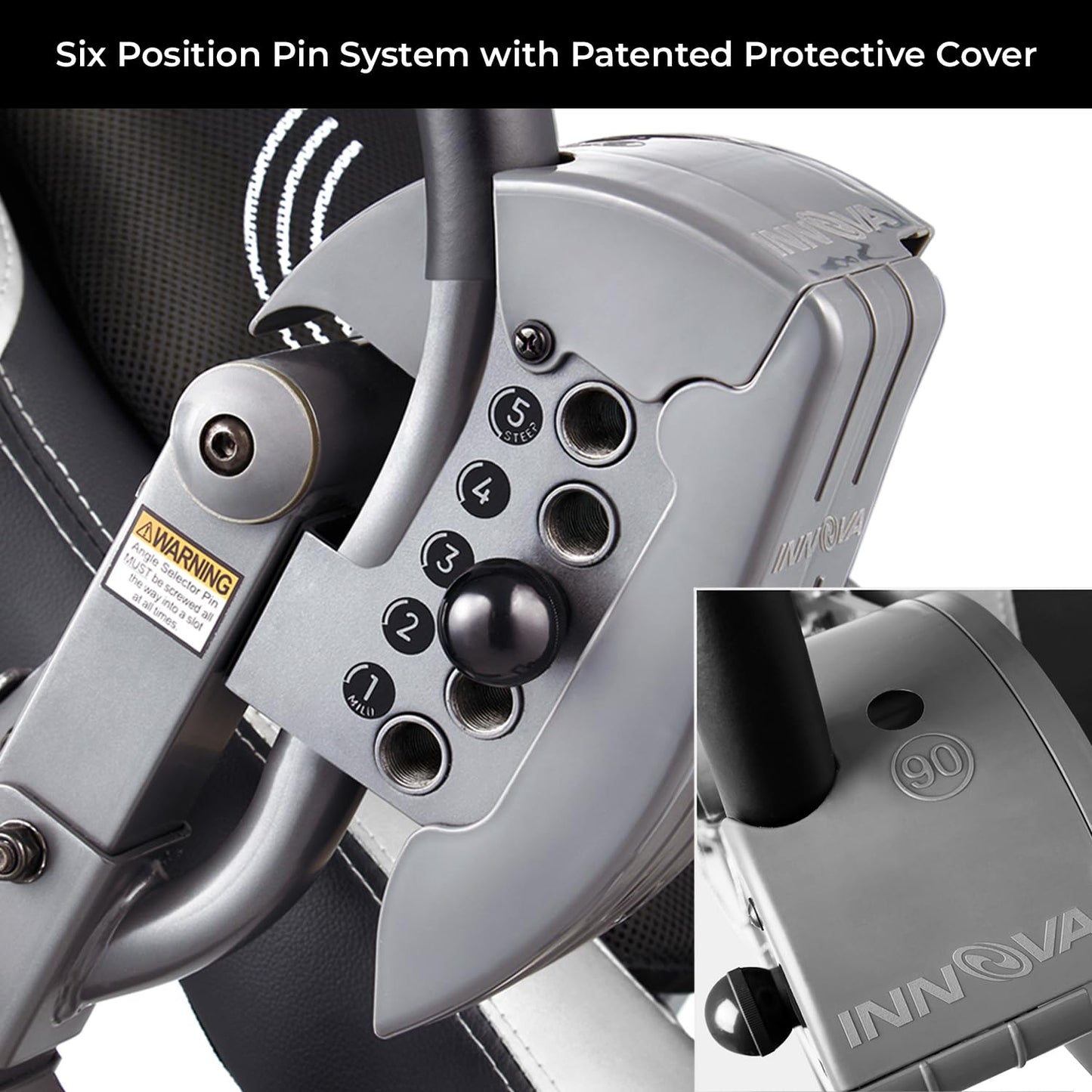 INNOVA HEALTH AND FITNESS Innova Advanced Heat & Massage Inversion Table