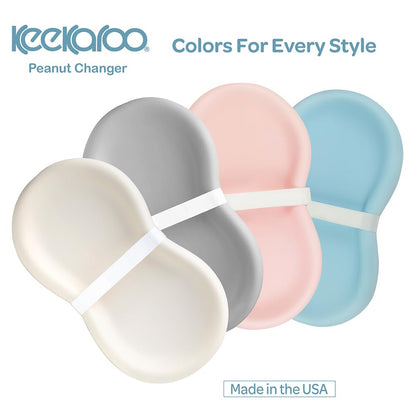 KEEKAROO Peanut Changer Baby Vanilla - Easy-Clean Diaper Pad