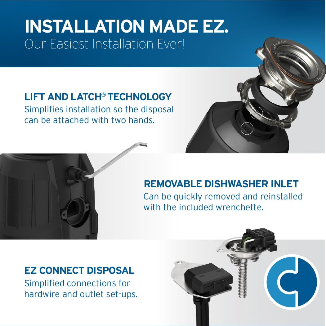 INSINKERATOR InSinkErator Power 0.75HP Continuous Feed Garbage Disposal