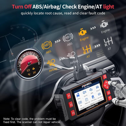 FOXWELL Car Scanner NT604 Elite OBD2 Diagnostic Tool