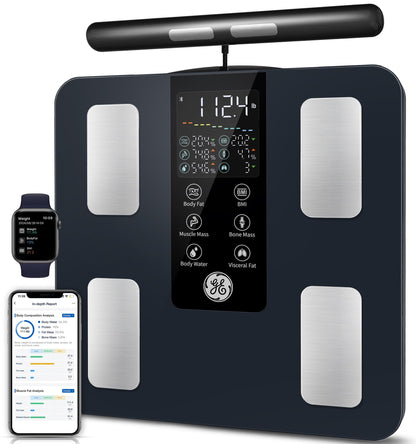 GE Smart Scale: 8-Electrode Bluetooth Body Composition Analyzer