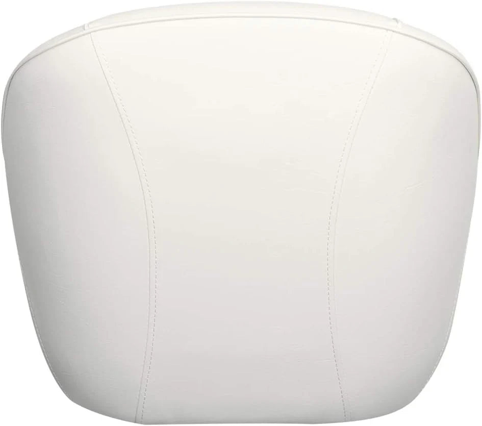 Bucket Pontoon Boat Seat (White/Blue)