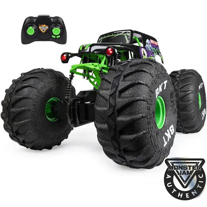 Monster Jam Mega Grave Digger Truck All Terrain Remote Control Monster 1:6