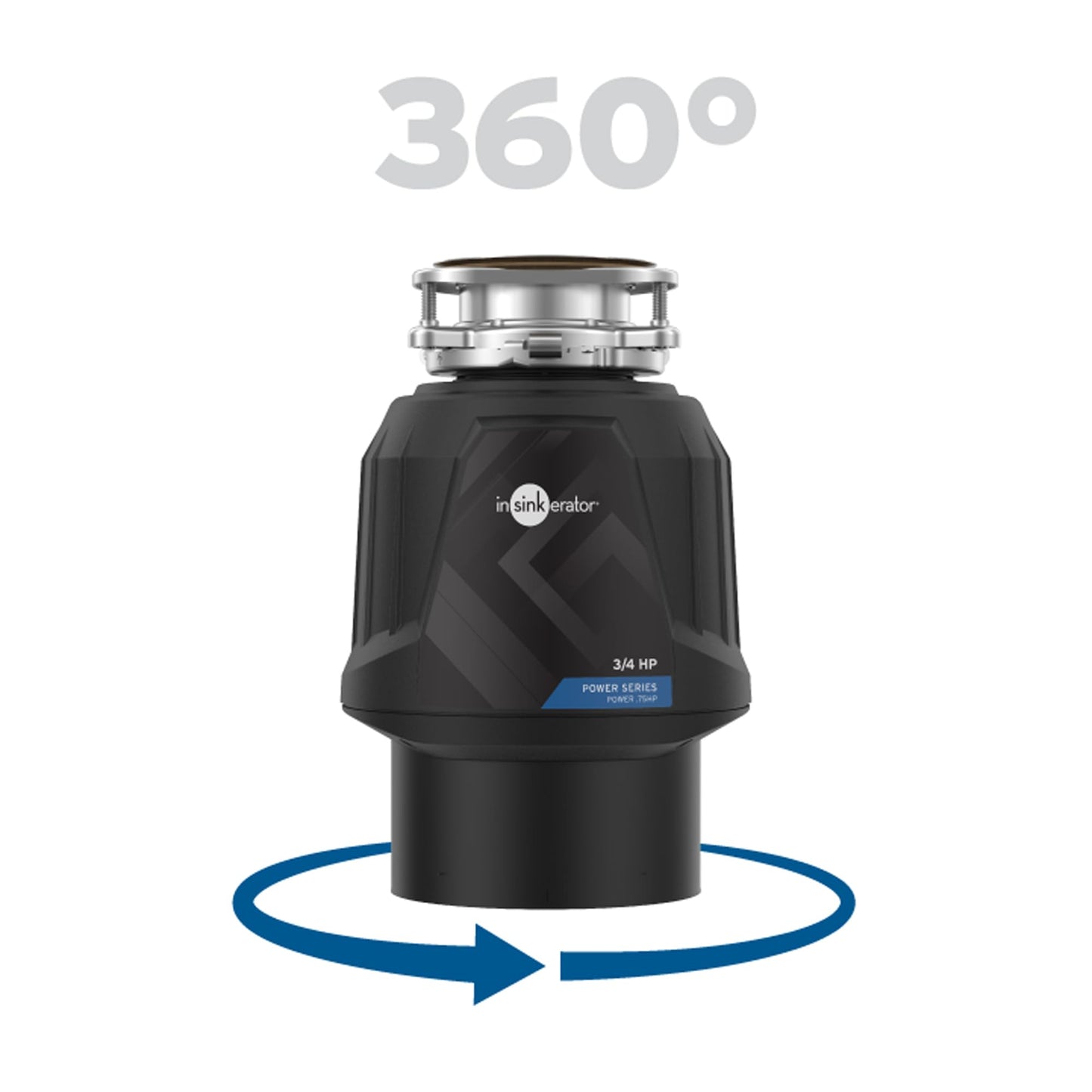 INSINKERATOR InSinkErator Power 0.75HP Continuous Feed Garbage Disposal