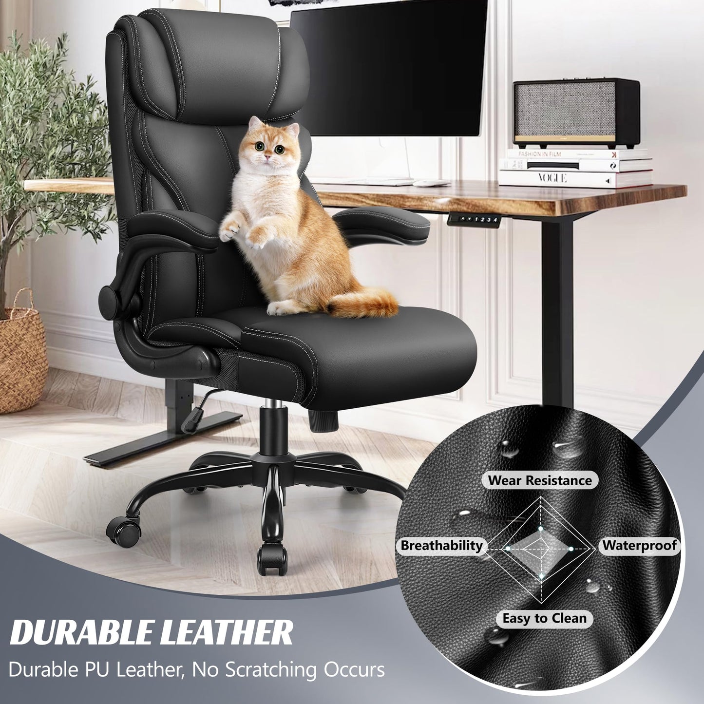 HEROSET Ergonomic Big and Tall Executive Office Chair