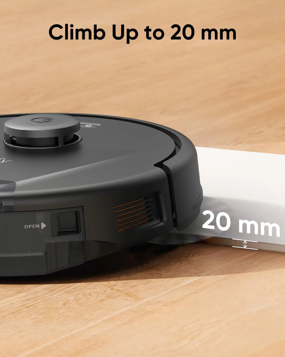 Robot Vacuum, Ultra Strong 5,000 Pa Suction, iPath Laser Navigation, for Deep Floor Cleaning, Ideal for Hair, Hard Floors