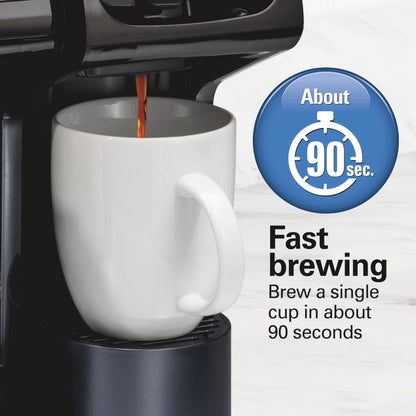 HAMILTON BEACH FlexBrew Trio Coffee Maker - K-Cup & Ground Compatible