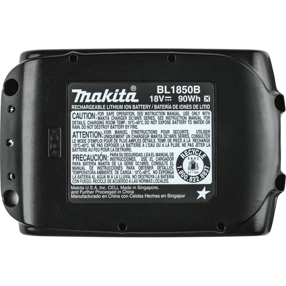 MAKITA BL1850B-2 18V 5.0Ah Lithium-Ion Battery Pack