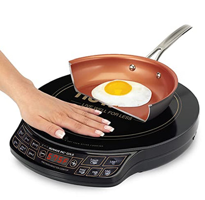 Nuwave Gold Precision Induction Cooktop, Powerful with Large 8 Heating Coil