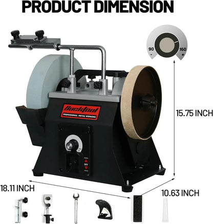 BUCKTOOL 10" Wet Sharpening System, Variable Speed, SCM8103
