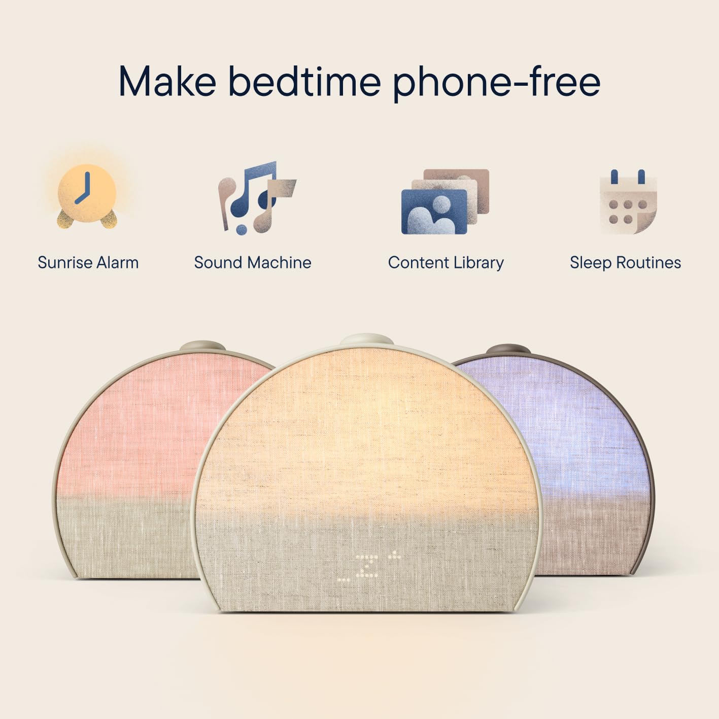 HATCH BABY Hatch Restore 3 Smart Sleep Alarm Clock & Sound Machine