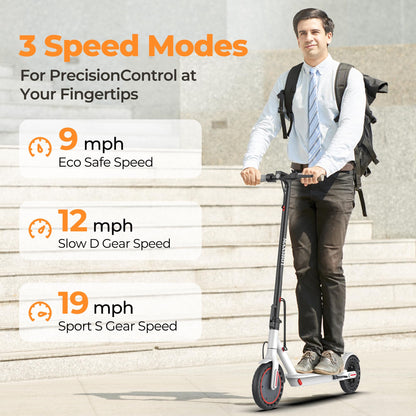 MAXSHOT Electric Scooter with Various Tire Sizes and Speeds