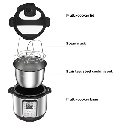 INSTANT POT Duo Plus 9-in-1 Electric Pressure Cooker, 3 Quart