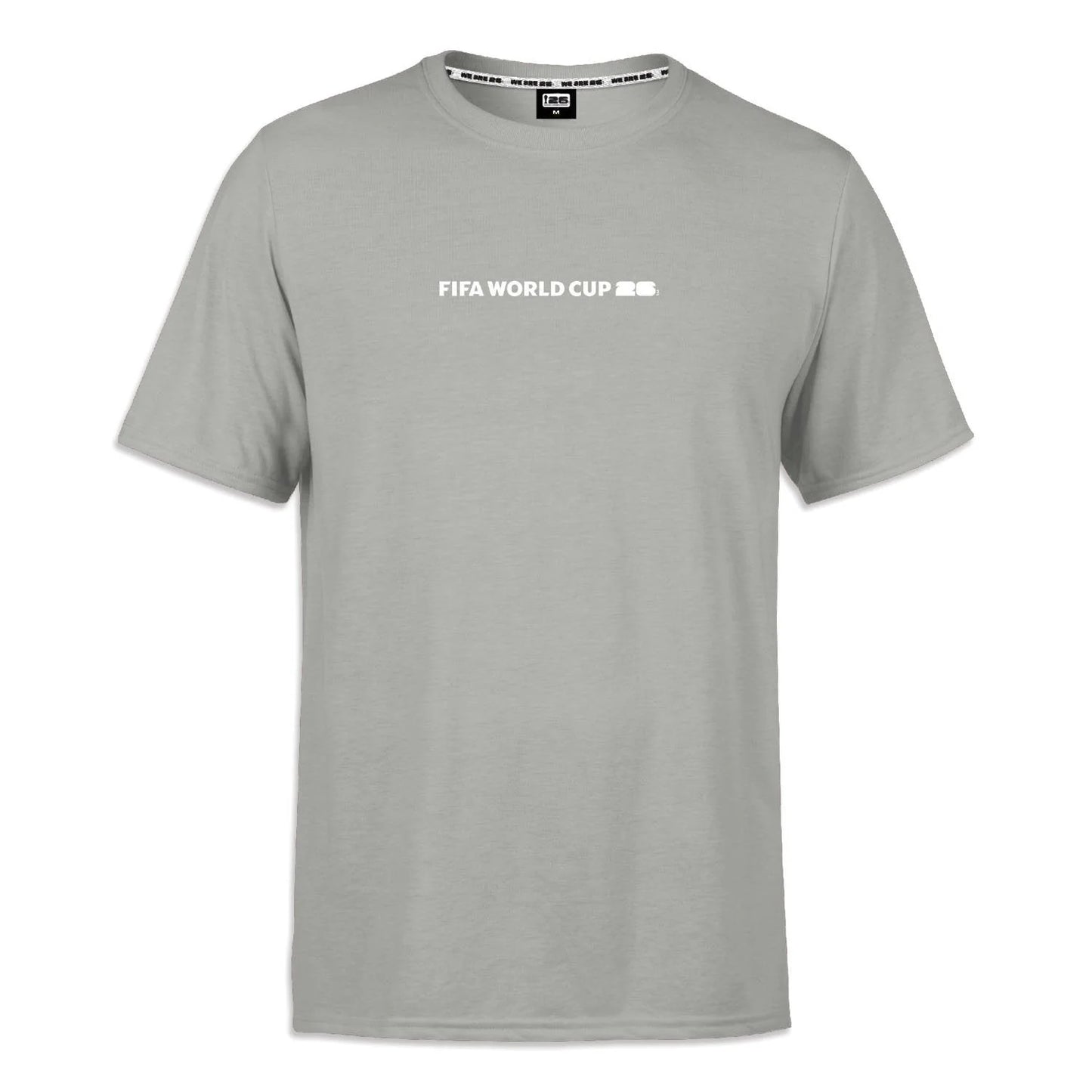 FIFA World Cup 2026™ Vertical Abstract Grey T-Shirt - Unisex