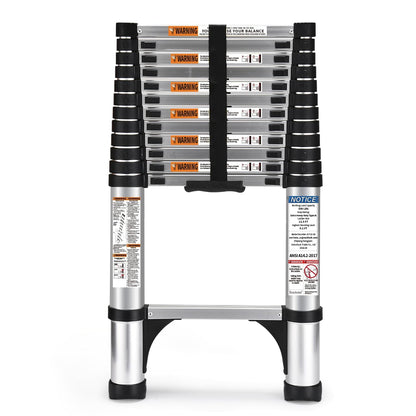 SOCTONE Telescoping Ladder 12.5 FT Aluminum Lightweight