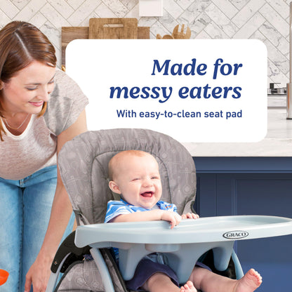 GRACO Slim Snacker High Chair - Ultra Slim, Fast-Folding