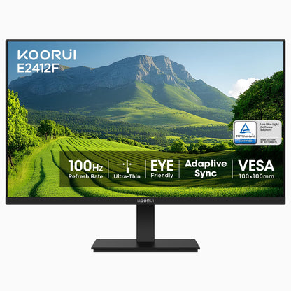 KOORUI E2412F 24" Full HD Computer Monitor 100Hz VA