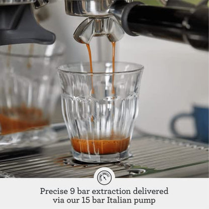 Breville Barista Express Espresso Machine, One Size, Brushed Stainless Steel: Semi Automatic Pump Espresso Machines: Home & Kitchen