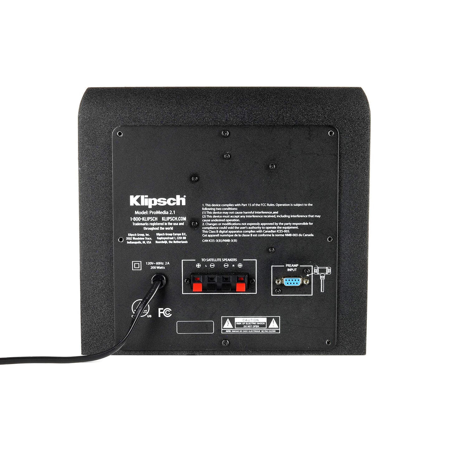 KLIPSCH ProMedia 2.1 THX Certified Computer Speakers