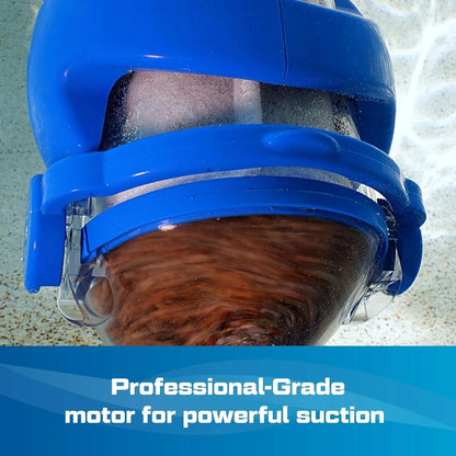 POOL BLASTER Max Cordless Pool Vacuum for Deep Cleaning & Strong Suction, Handheld Rechargeable Swimming Pool Cleaner for Inground and Above Ground Pools, Hoseless Pool Vac by Water Tech