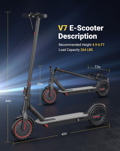 MAXSHOT Electric Scooter for Adults - 350W/500W, 19/22Mph