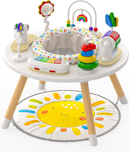MOVE2PLAY 4-in-1 Montessori Baby Activity Center with Toys