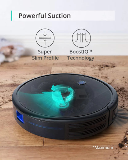 Robot Vacuum, Ultra Strong 5,000 Pa Suction, iPath Laser Navigation, for Deep Floor Cleaning, Ideal for Hair, Hard Floors