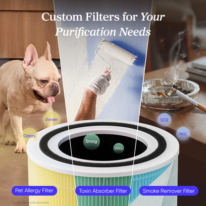 LEVOIT Core300-P Air Purifier for Home Allergens & Pets