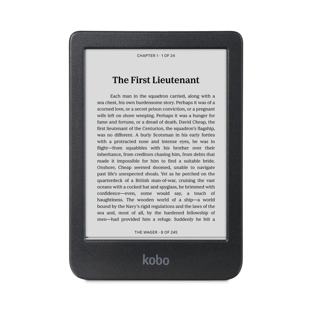KOBO Clara BW eReader | 6" Touchscreen | Waterproof | 16GB