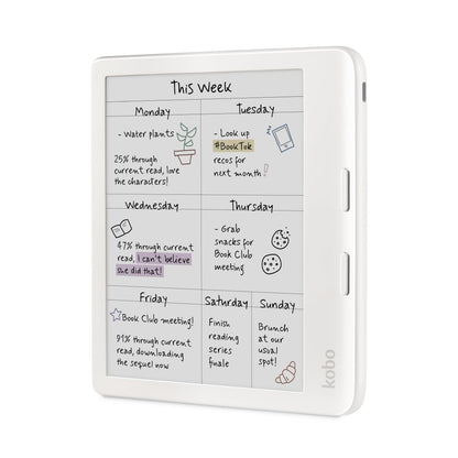 KOBO Libra Colour eReader | 7" Glare-Free Display
