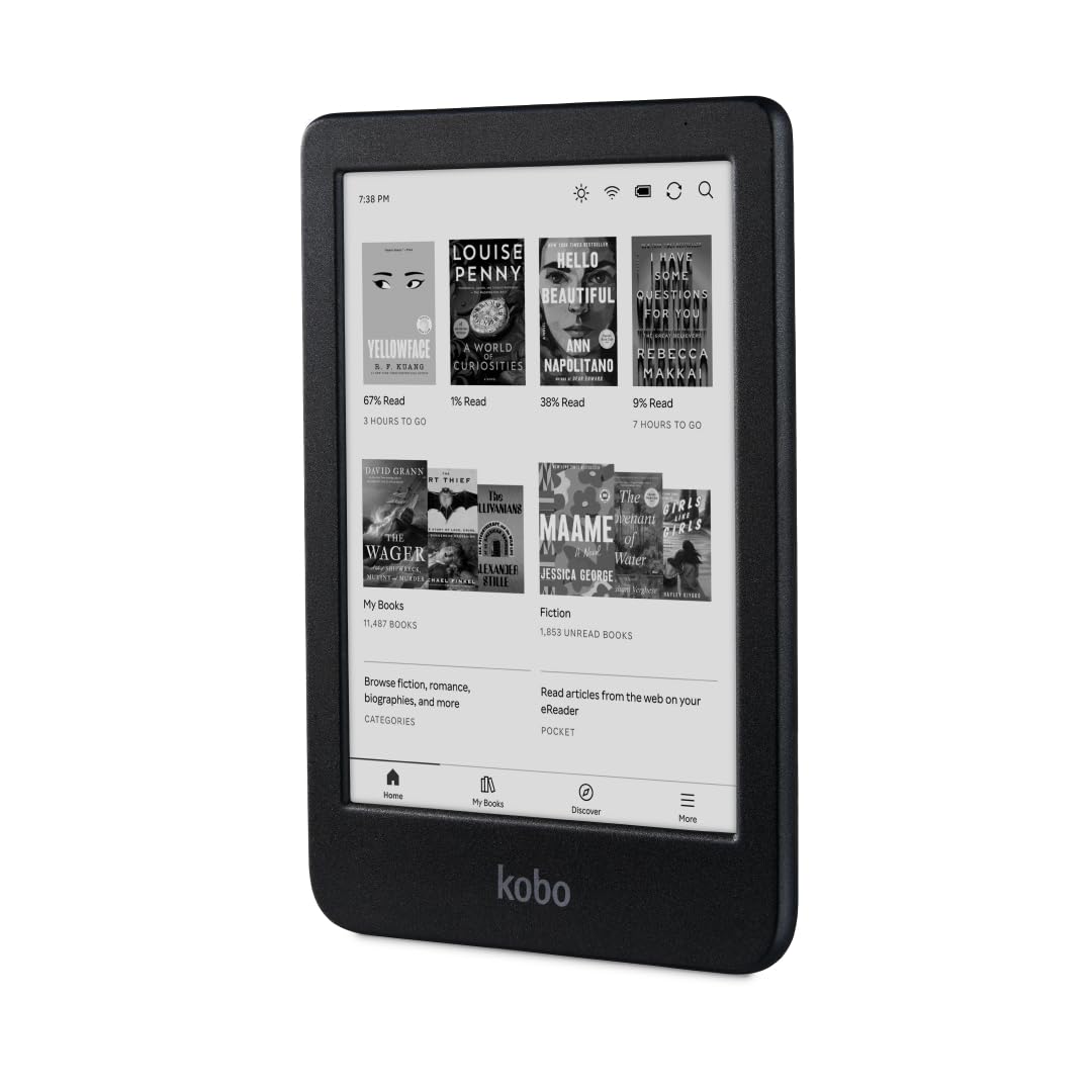 KOBO Clara BW eReader | 6" Touchscreen | Waterproof | 16GB