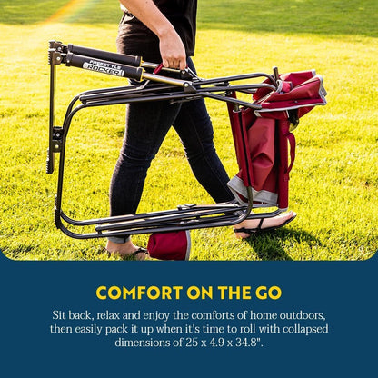 GCI OUTDOOR Freestyle Rocker Camping Chair - Portable Folding Design