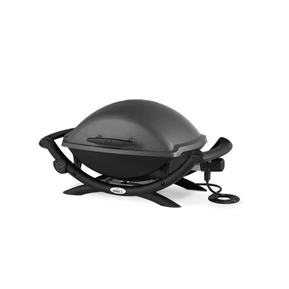 Weber Q 2400 Electric Grill – High-Performance Portable Grill for Outdoors, RVs, and Small Spaces