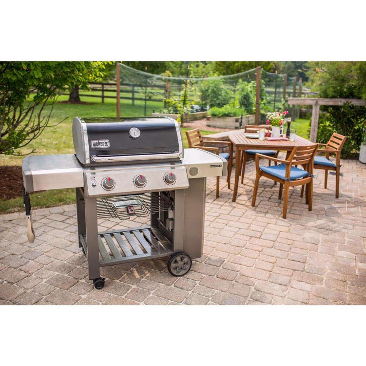 E-310 3 Burner Liquid Propane Grill Black