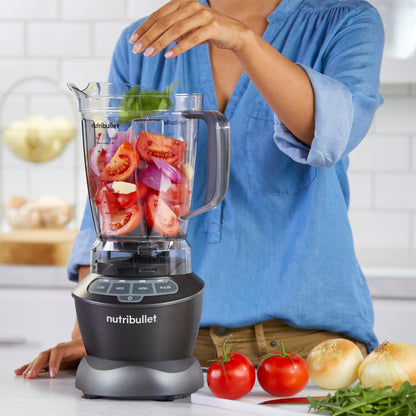 NUTRIBULLET Full-Size Blender Combo 1200W - Dark Gray