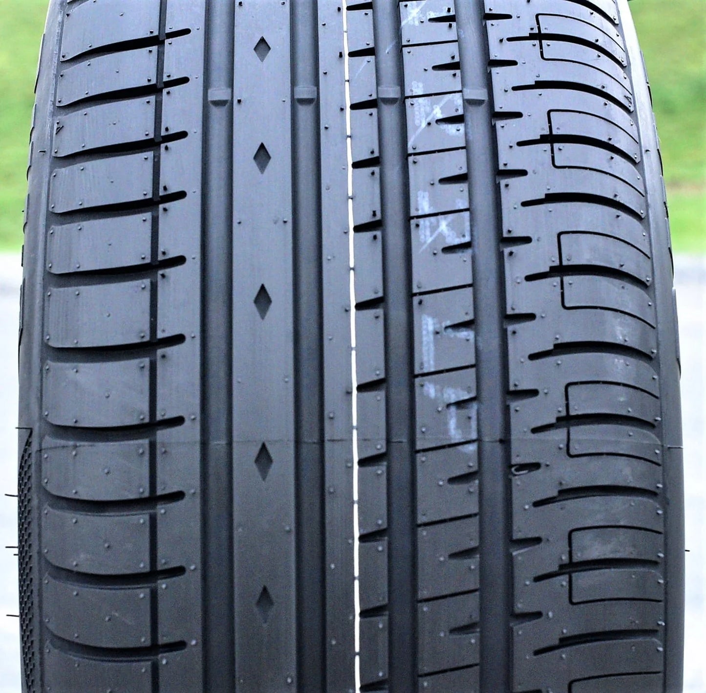 One set of 4(4)255/35R20 ZR 97Y XL A/S performance tires for: 2007-10 Mercedes-Benz S550 4Matic, 2017-18 Audi Q3 Technik
