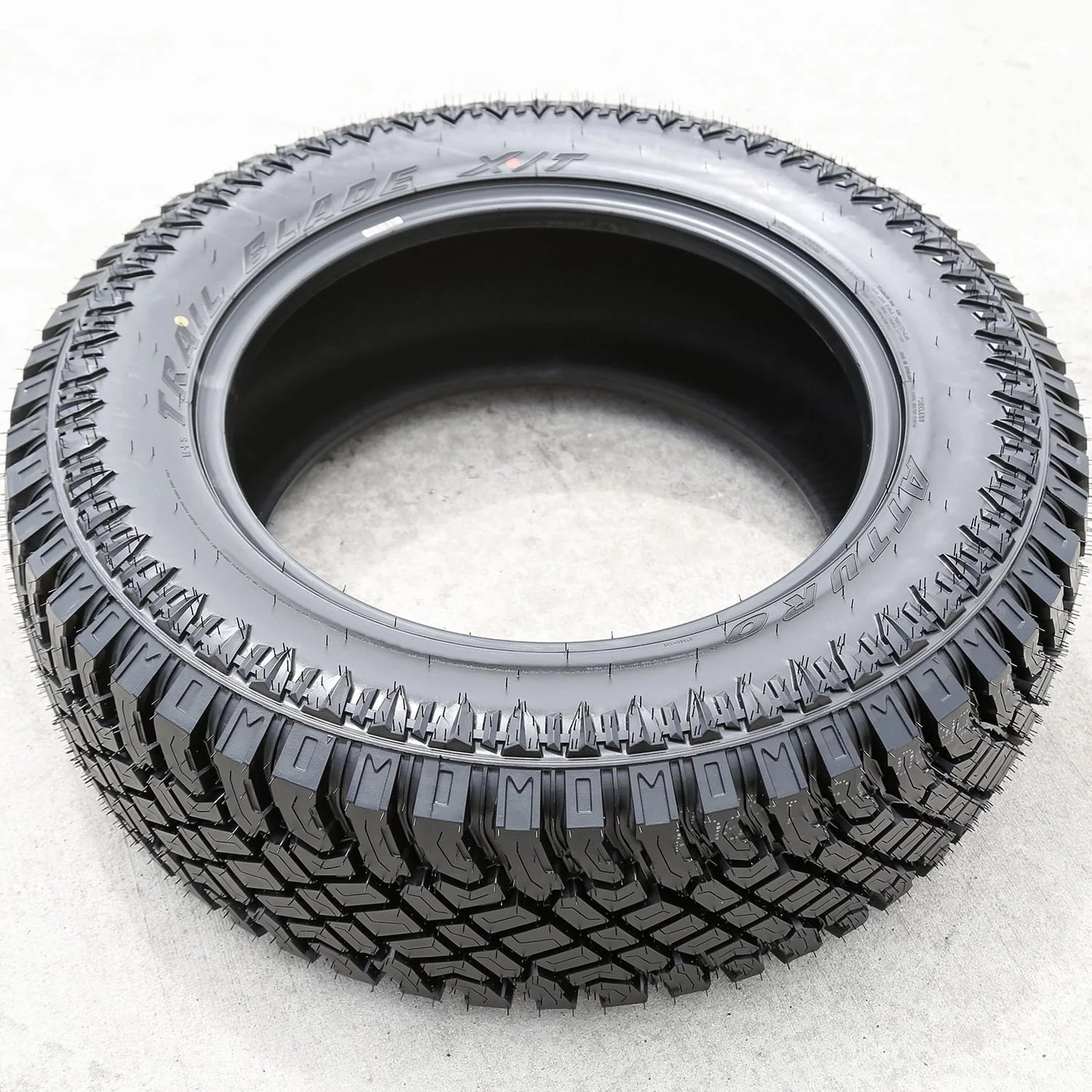 One set of 4 (four) X/T LT 295/60R20 126/123R E (10 ply) ATA /T all-terrain tires